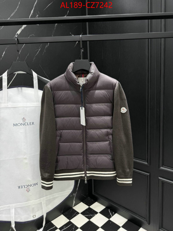Down jacket Men-Moncler the best designer ID: CZ7242 $: 189USD