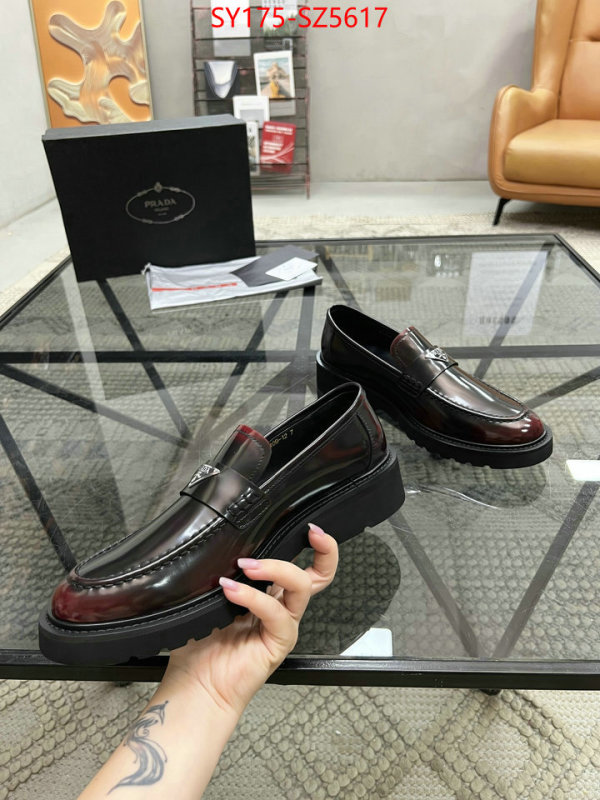 Men shoes-Prada aaaaa+ replica ID: SZ5617 $: 175USD