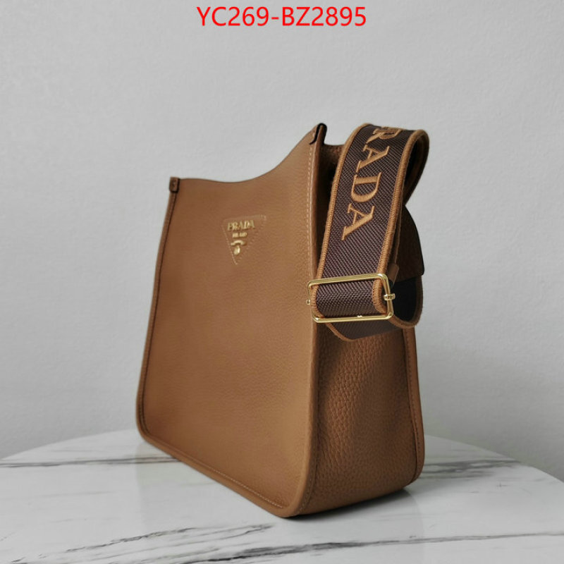 Prada Bags(TOP)-Crossbody- practical and versatile replica designer ID: BZ2895 $: 269USD,