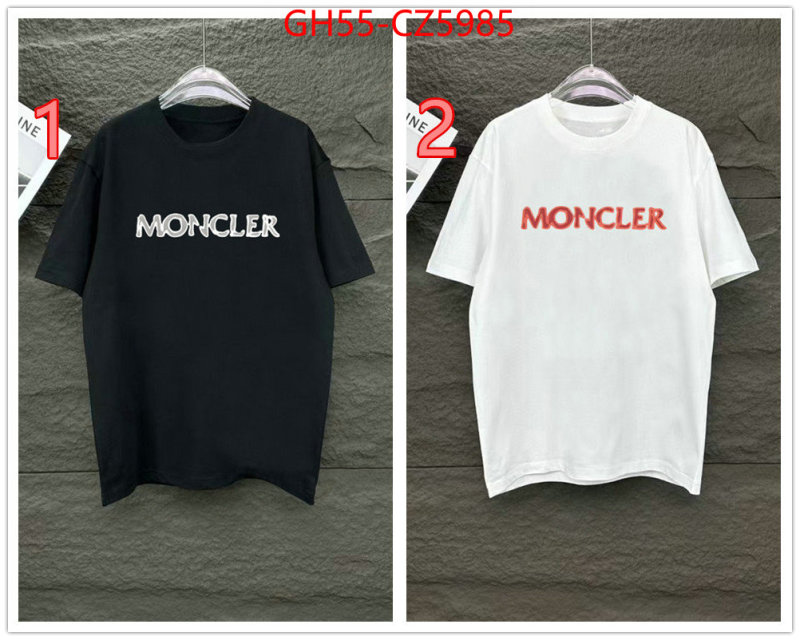 Clothing-Moncler cheap ID: CZ5985 $: 55USD