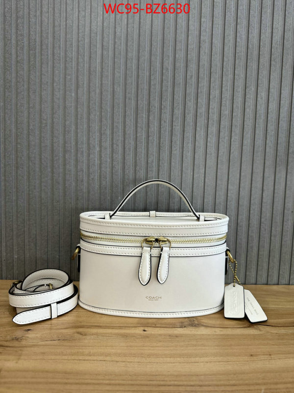Coach Bags(4A)-Crossbody- fake ID: BZ6630 $: 95USD,