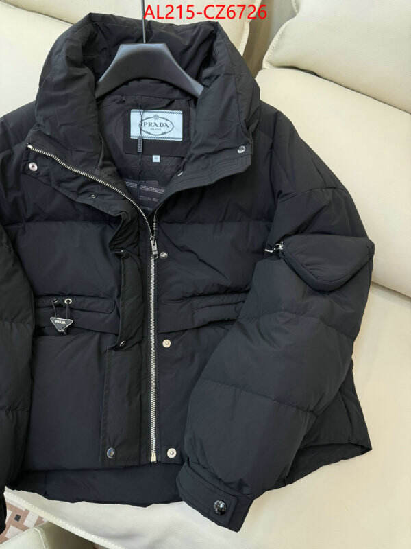 Down jacket Women-Prada replica wholesale ID: CZ6726 $: 215USD