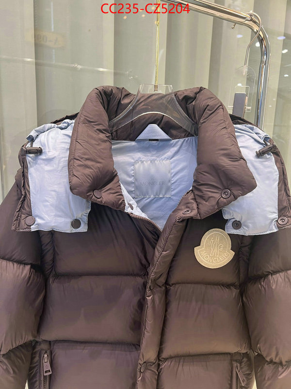 Down jacket Men-Moncler is it illegal to buy dupe ID: CZ5204 $: 235USD