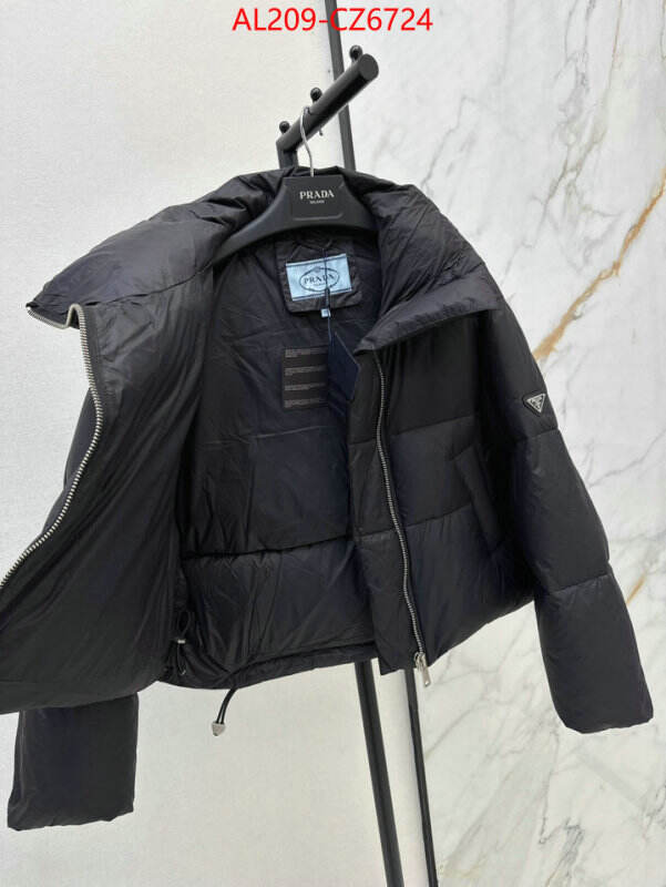 Down jacket Women-Prada cheap replica ID: CZ6724 $: 209USD