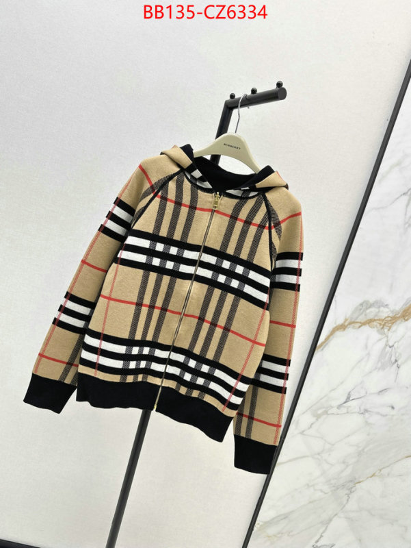 Clothing-Burberry are you looking for ID: CZ6334 $: 135USD