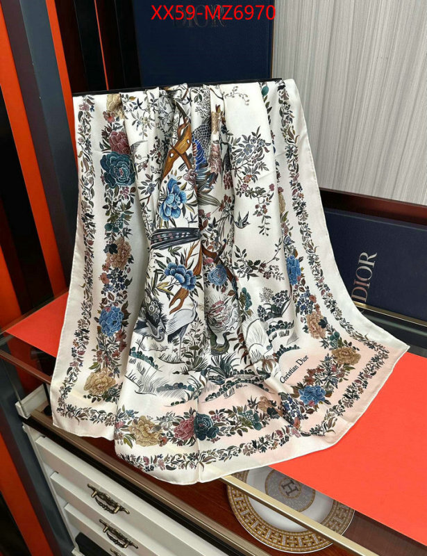 Scarf-Dior designer fake ID: MZ6970 $: 59USD