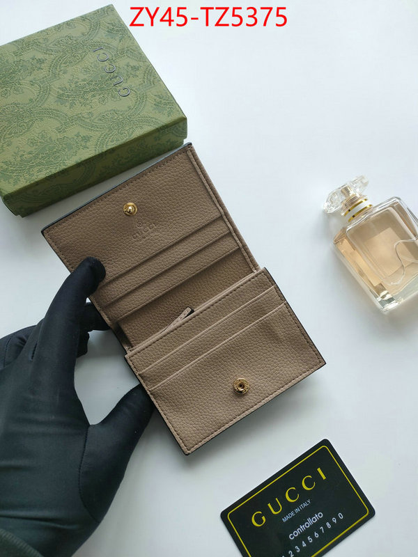 Gucci Bags(4A)-Wallet- best aaaaa ID: TZ5375 $: 45USD,