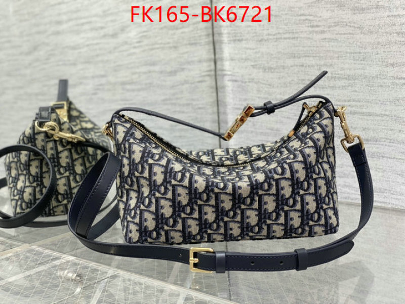 Dior Bags(TOP)-Crossbody- where could you find a great quality designer ID: BK6721 $: 165USD,