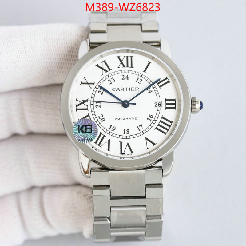 Watch(TOP)-Cartier how to buy replcia ID: WZ6823 $: 389USD