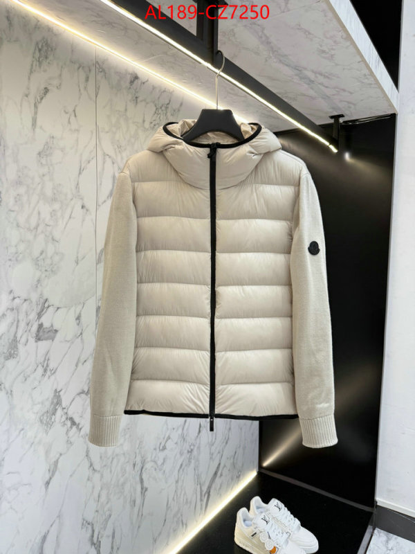 Down jacket Men-Moncler cheap replica ID: CZ7250 $: 189USD
