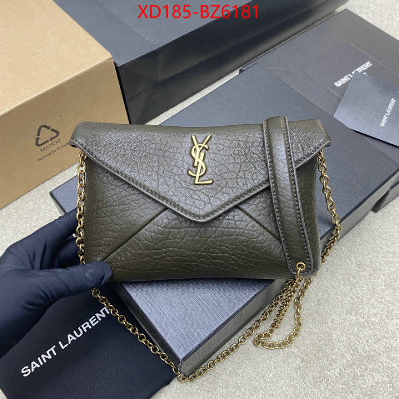 YSL Bags(TOP)-Crossbody- luxury fashion replica designers ID: BZ6181 $: 185USD,