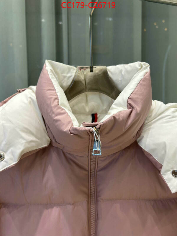 Down jacket Women-Moncler top quality replica ID: CZ6719 $: 179USD