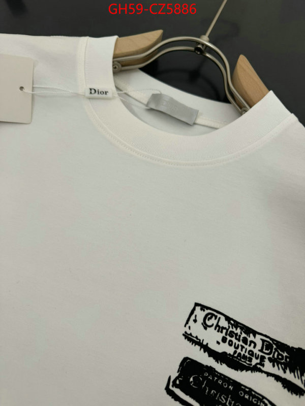 Clothing-Dior where can you buy replica ID: CZ5886 $: 59USD
