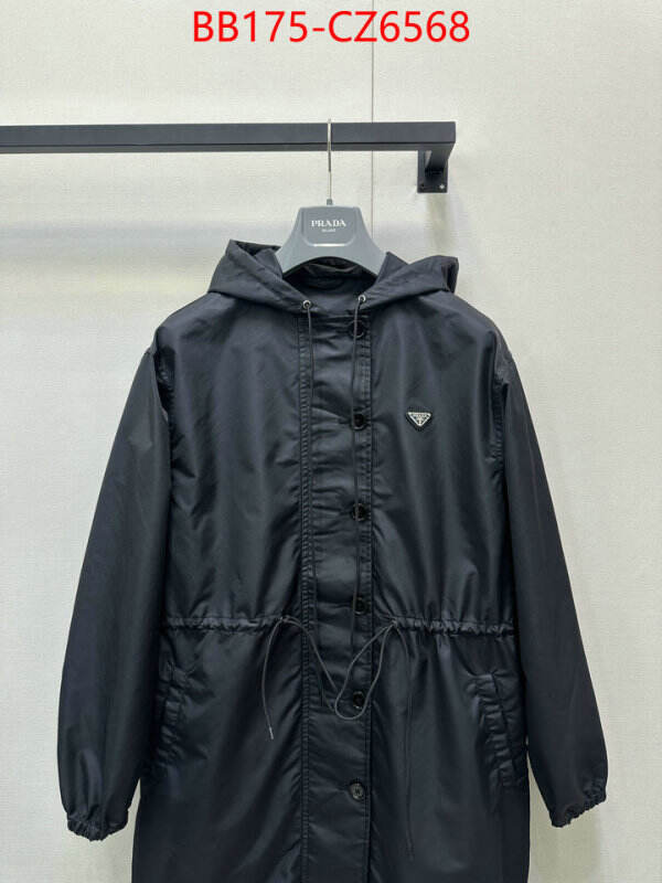 Clothing-Prada how quality ID: CZ6568 $: 175USD