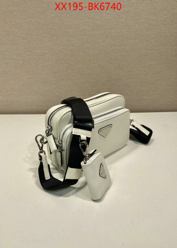 Prada Bags(TOP)-Crossbody- aaaaa+ replica designer ID: BK6740 $: 195USD,