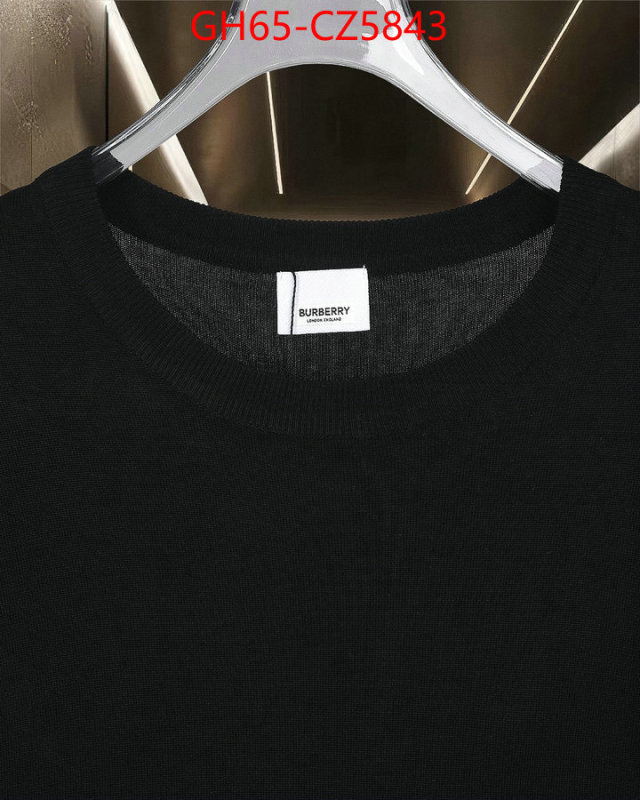 Clothing-Burberry best quality fake ID: CZ5843 $: 65USD