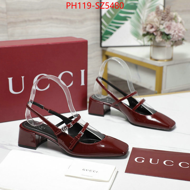 Women Shoes-Gucci top perfect fake ID: SZ5480 $: 119USD
