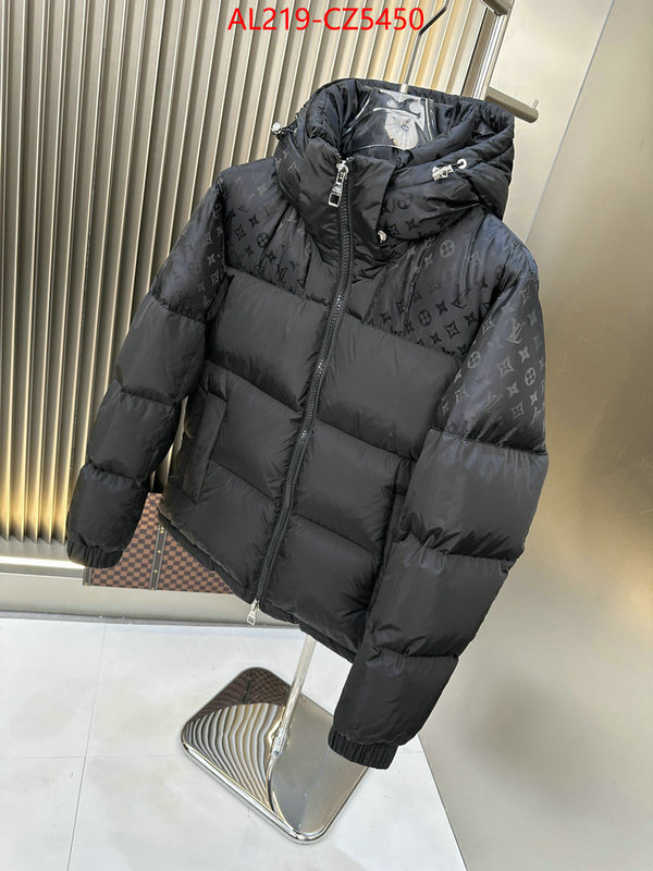 Down jacket Men-LV mirror quality ID: CZ5450 $: 219USD