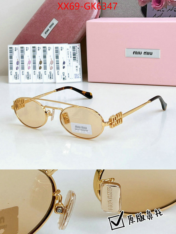 Glasses-Miu Miu what are the best replica ID: GK6347 $: 69USD