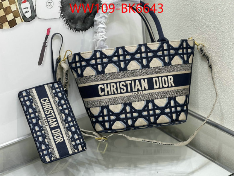 Dior Bags(4A)-Handbag- how to buy replica shop ID: BK6643 $: 109USD,
