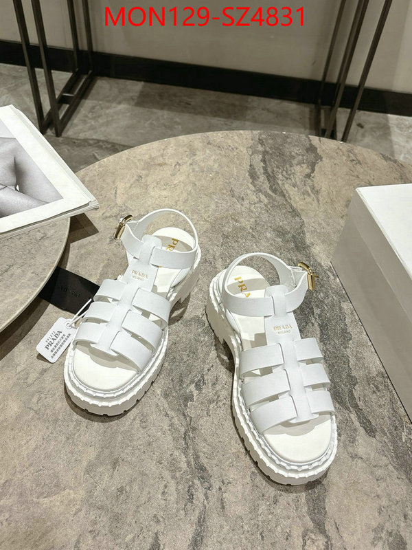 Women Shoes-Prada highest quality replica ID: SZ4831 $: 129USD