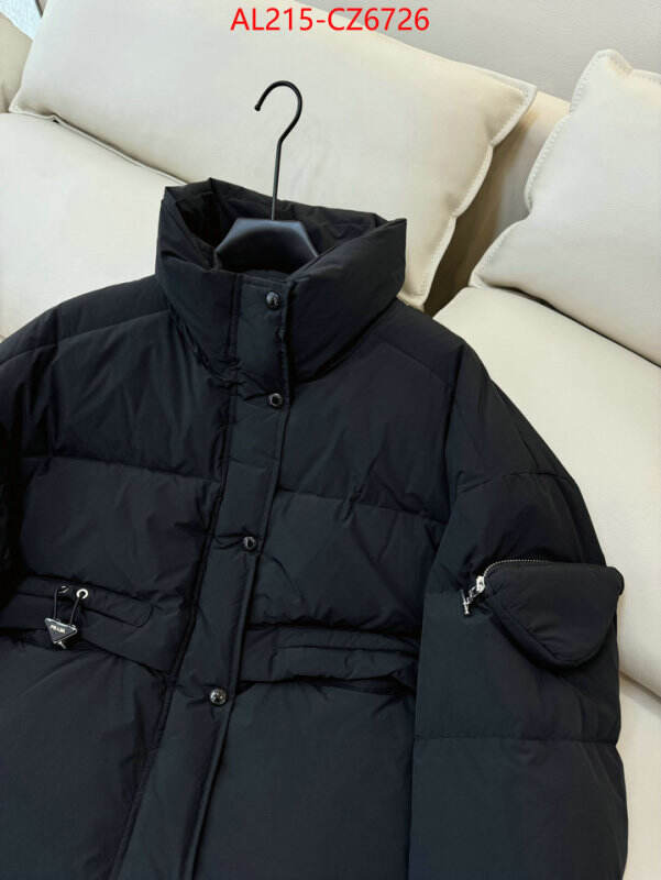 Down jacket Women-Prada replica wholesale ID: CZ6726 $: 215USD
