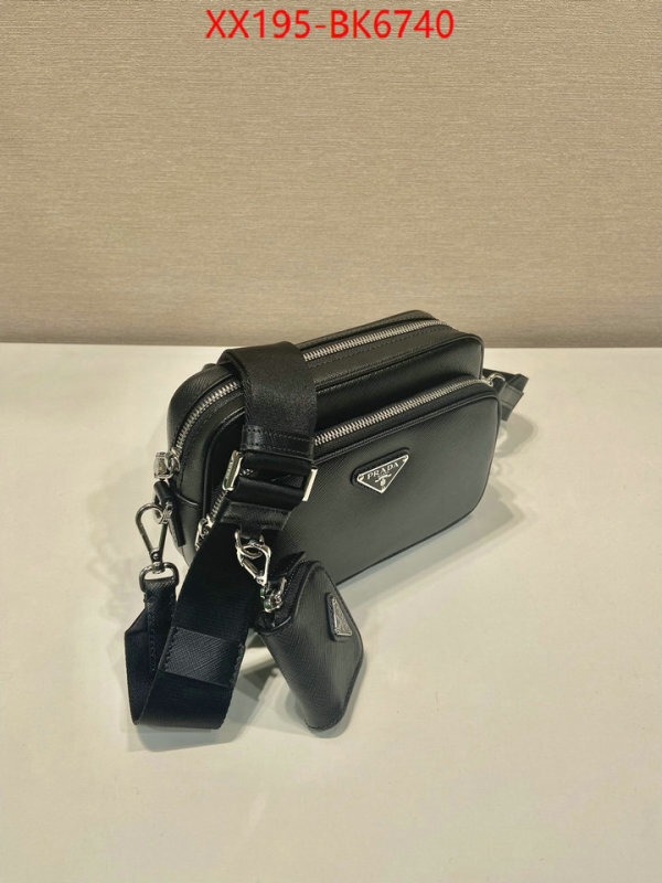Prada Bags(TOP)-Crossbody- aaaaa+ replica designer ID: BK6740 $: 195USD,