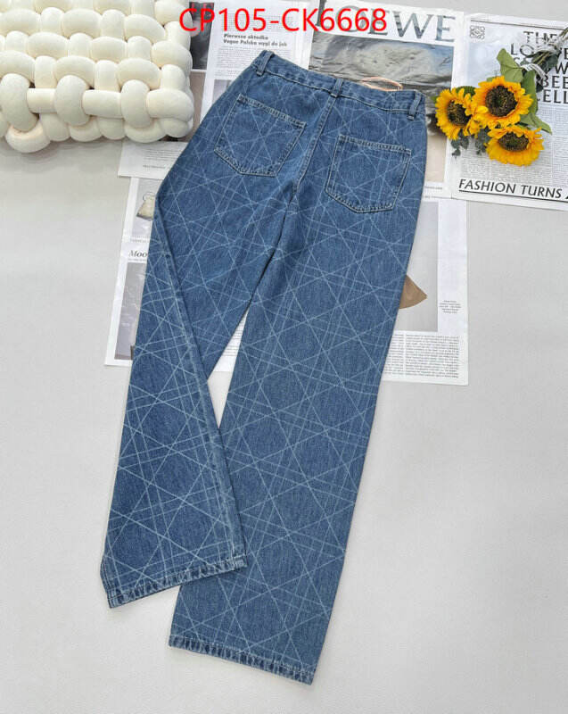 Clothing-Dior fake high quality ID: CK6668 $: 105USD