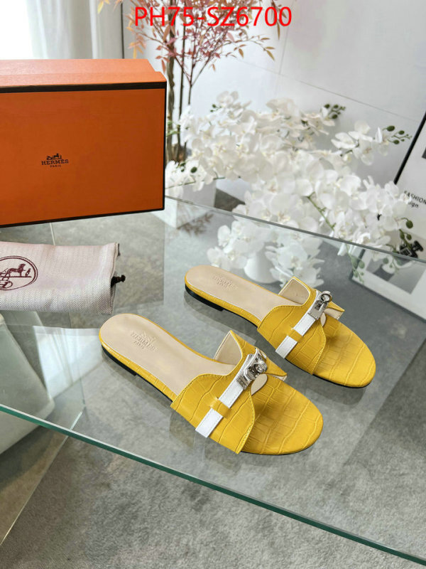 Women Shoes-Hermes cheap wholesale ID: SZ6700 $: 75USD