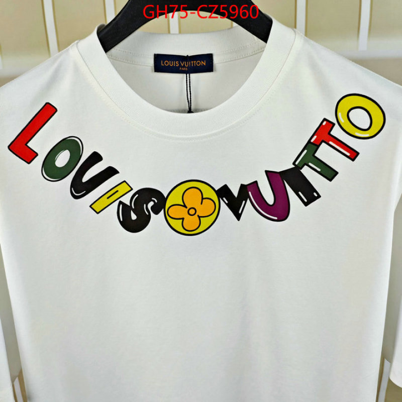 Clothing-LV what's the best to buy replica ID: CZ5960 $: 75USD