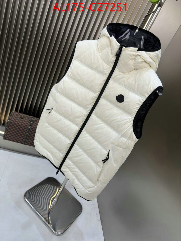 Down jacket Men-Moncler replica best ID: CZ7251 $: 175USD