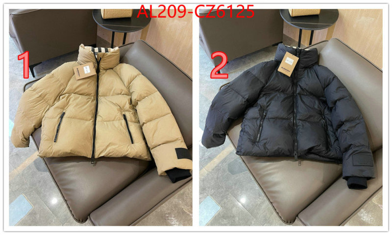 Down jacket Women-Burberry supplier in china ID: CZ6125 $: 209USD