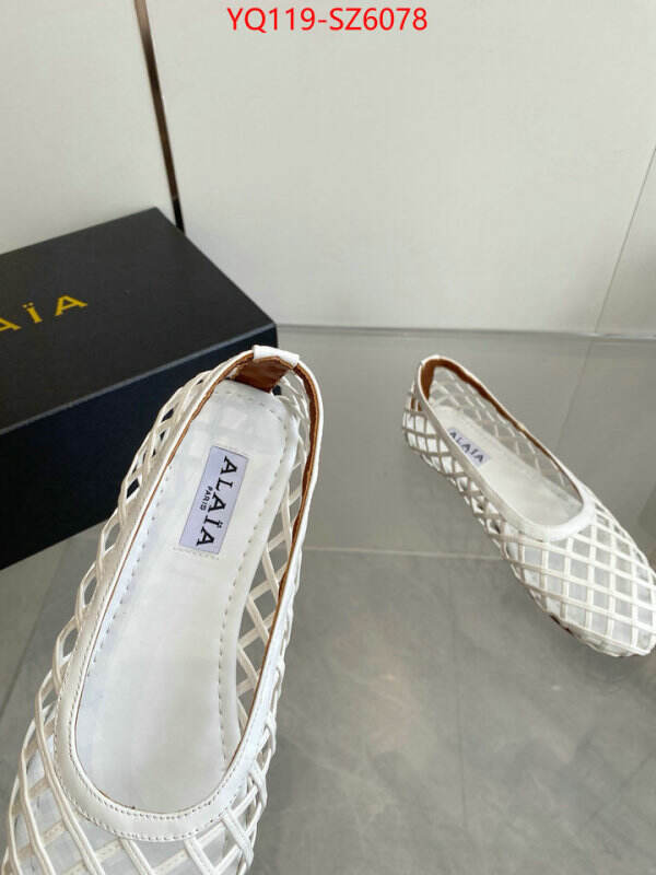 Women Shoes-ALAIA cheap high quality replica ID: SZ6078 $: 119USD