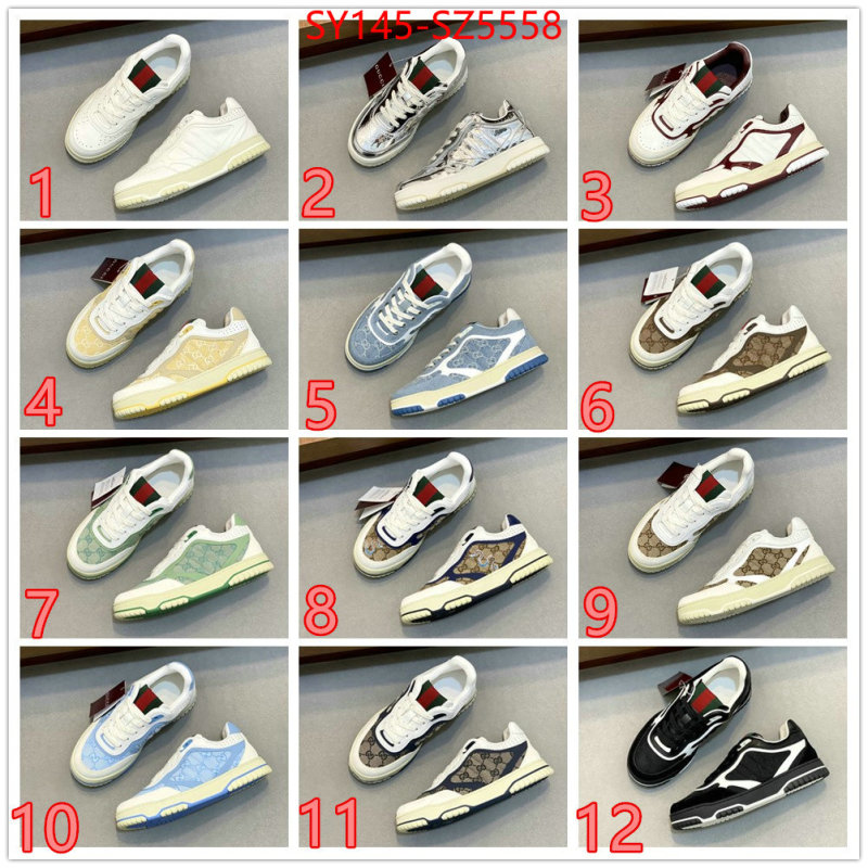 Men Shoes-Gucci what is a 1:1 replica ID: SZ5558 $: 145USD