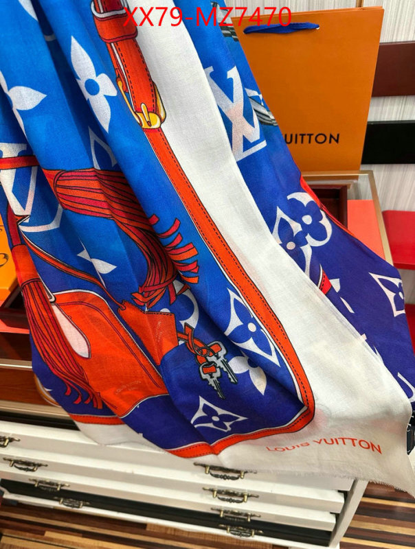 Scarf-LV fake high quality ID: MZ7470 $: 79USD