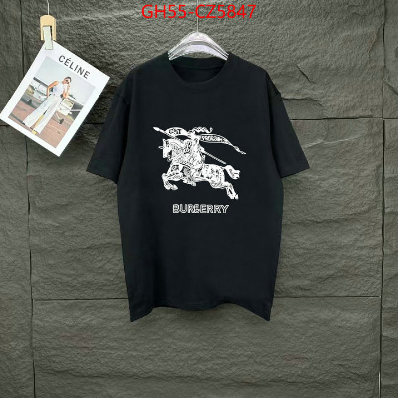 Clothing-Burberry replica designer ID: CZ5847 $: 55USD