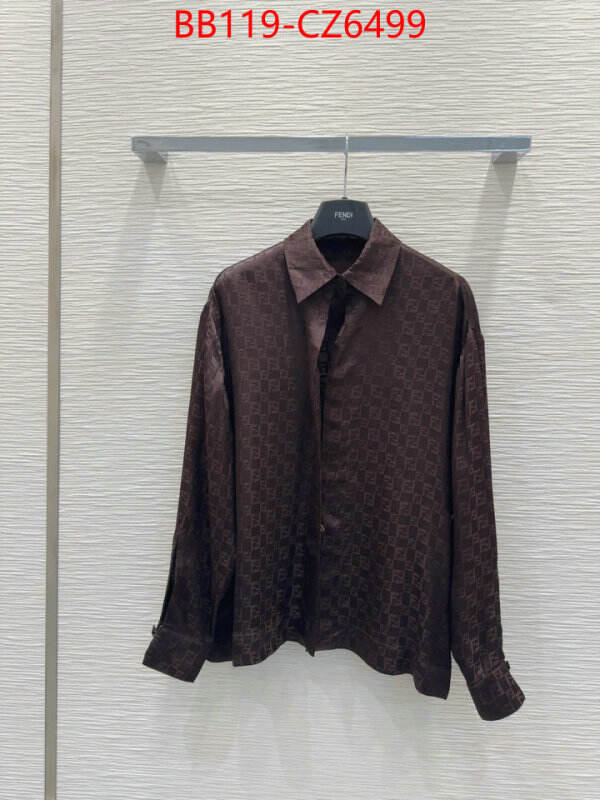 Clothing-Fendi replcia cheap ID: CZ6499 $: 119USD