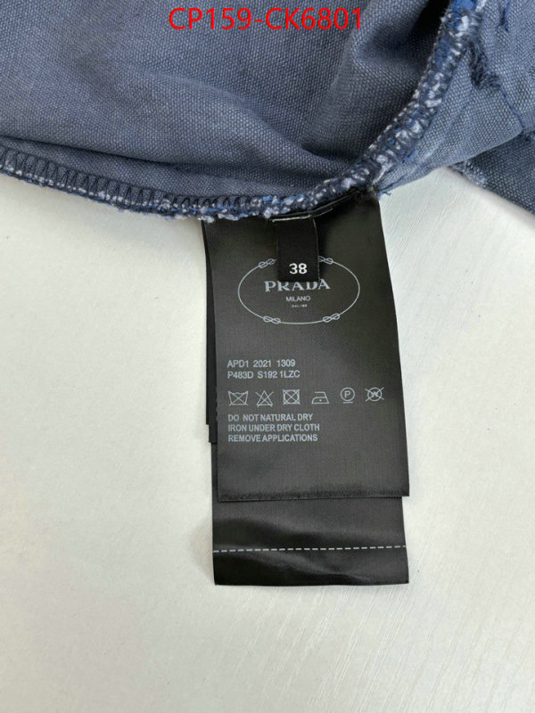 Clothing-Prada buy best high-quality ID: CK6801 $: 159USD