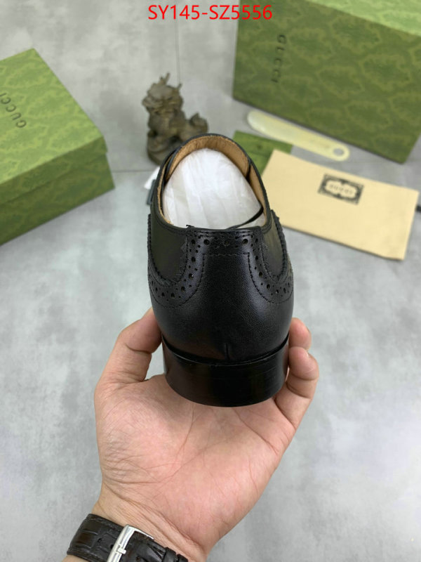 Men Shoes-Gucci fake high quality ID: SZ5556 $: 145USD