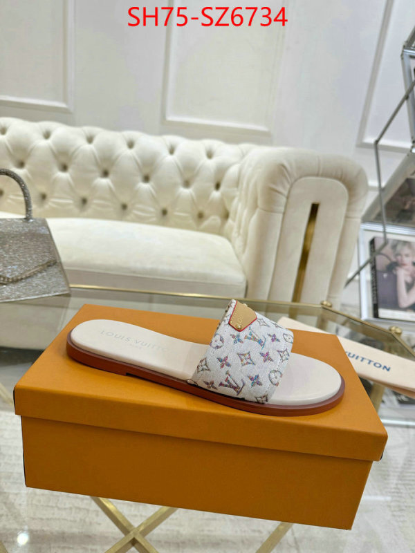 Women Shoes-LV how to find replica shop ID: SZ6734 $: 75USD
