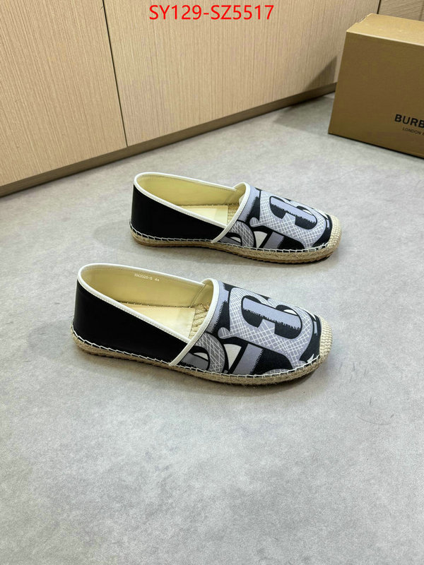 Men Shoes-Burberry aaaaa class replica ID: SZ5517 $: 129USD