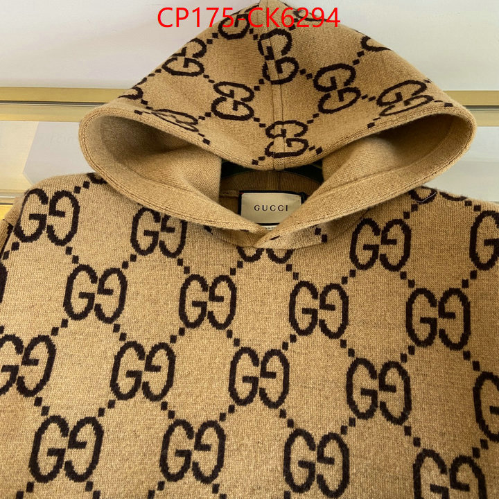 Clothing-Gucci wholesale imitation designer replicas ID: CK6294 $: 175USD