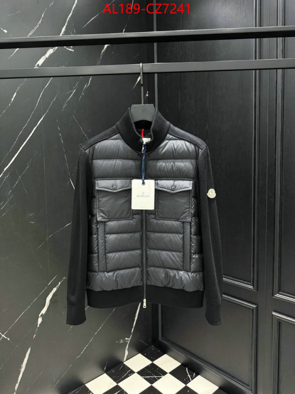 Down jacket Men-Moncler what is a counter quality ID: CZ7241 $: 189USD