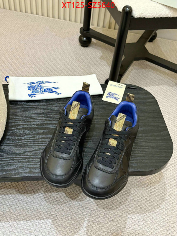 Men Shoes-Burberry 2024 aaaaa replica customize ID: SZ5641 $: 125USD