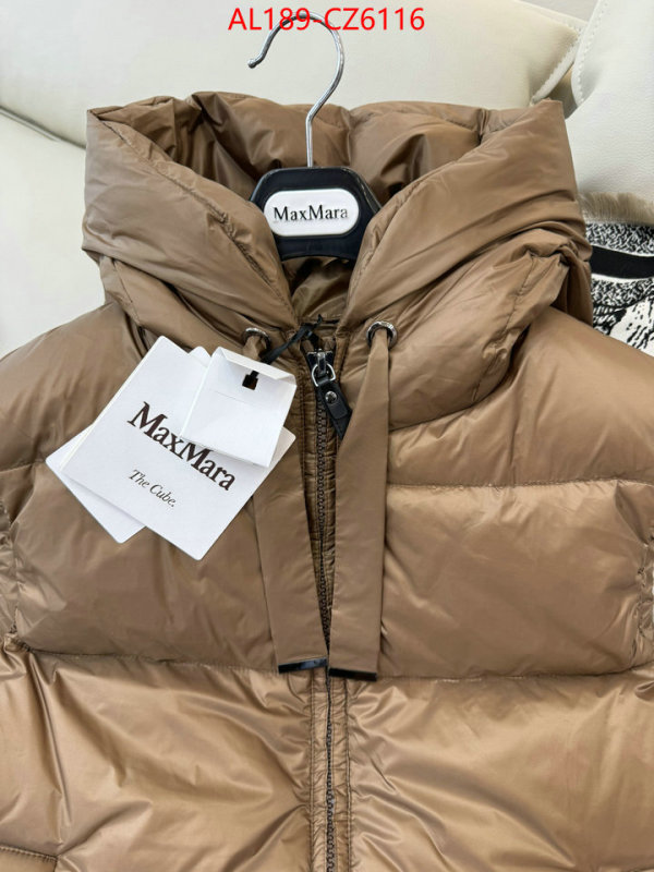 Down jacket Women-MaxMara best luxury replica ID: CZ6116 $: 189USD