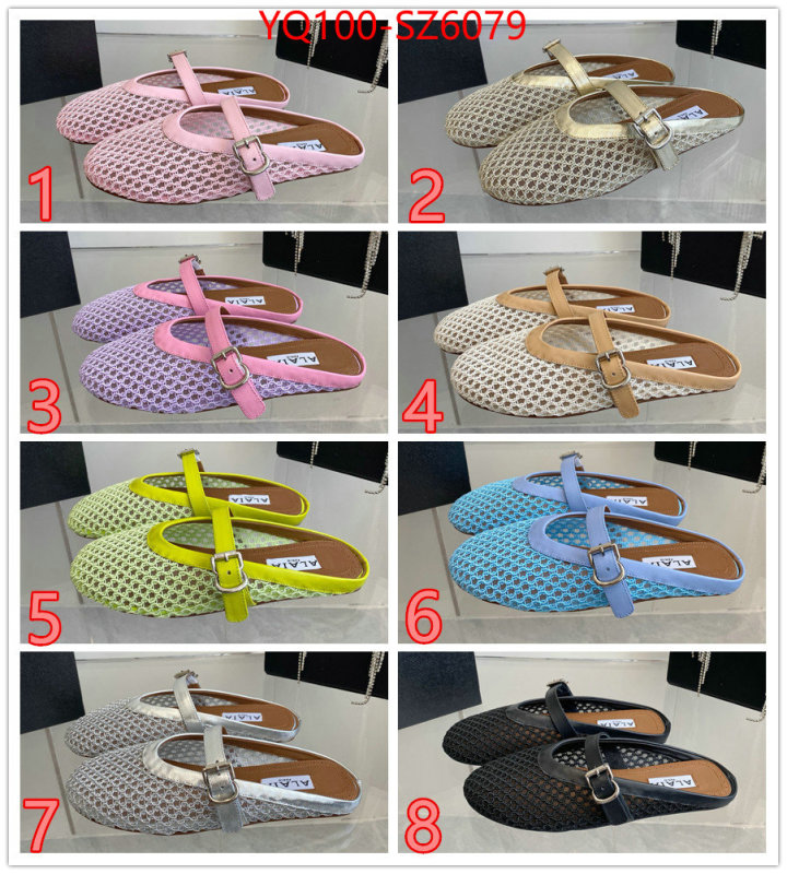 Women Shoes-ALAIA top grade ID: SZ6079 $: 100USD