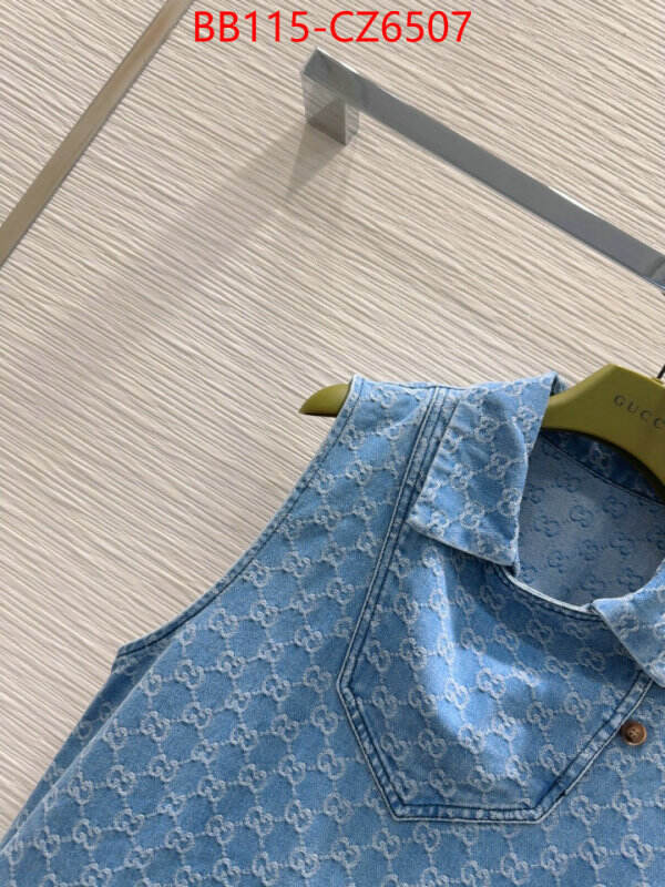 Clothing-Gucci luxury ID: CZ6507 $: 115USD