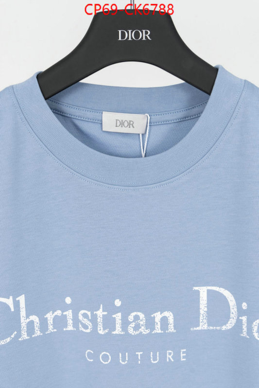 Clothing-Dior highest quality replica ID: CK6788 $: 69USD
