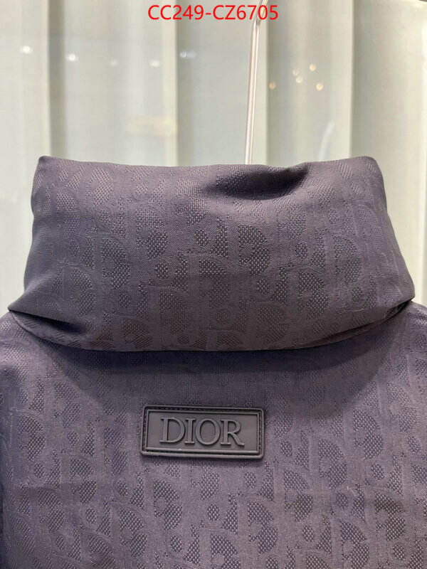 Down jacketMen-Dior high quality customize ID: CZ6705 $: 249USD