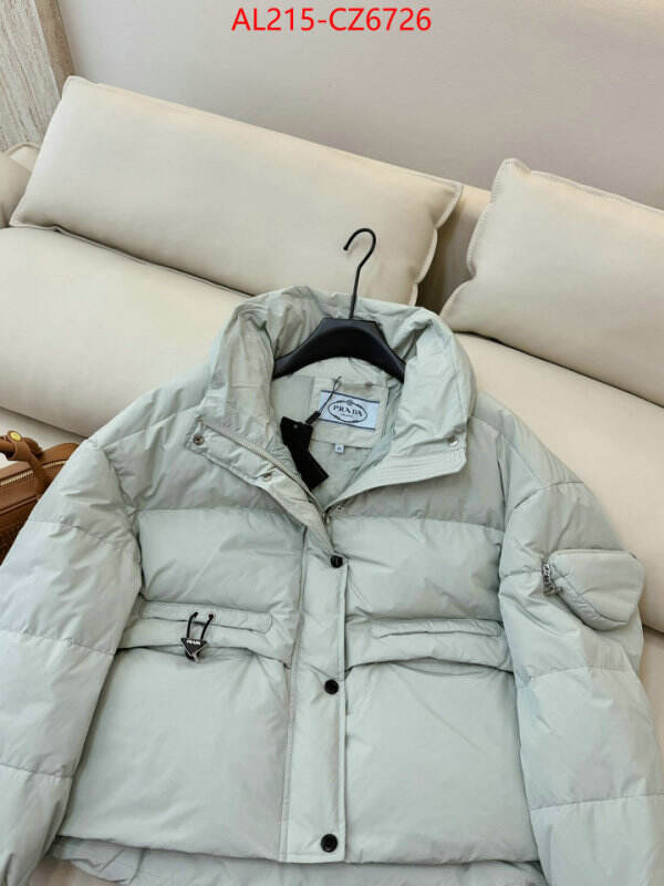 Down jacket Women-Prada replica wholesale ID: CZ6726 $: 215USD